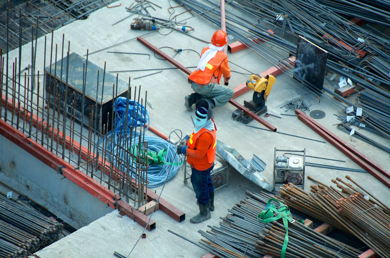 Entorno de trabajo en construcción
